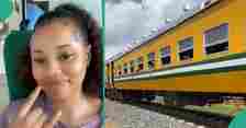 Port Harcourt to Aba By Train: Nigerian Lady Travels With Train to Abia State, Shares Her Experience