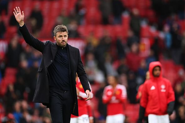 Michael Carrick is on the brink of being sacked by Manchester United