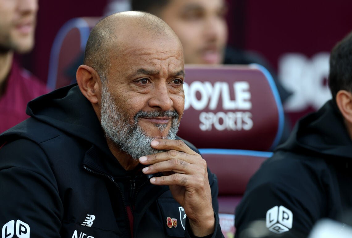 Nuno Espirito Santo grimaces watching West Ham lose to West Bromwich Albion