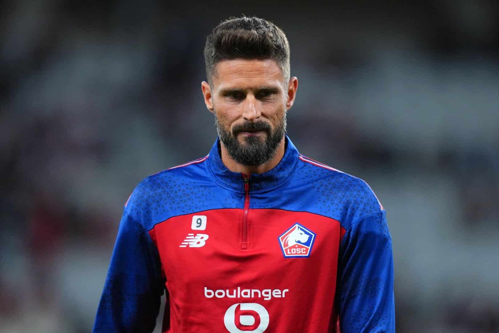 Olivier Giroud, attaquant du LOSC.