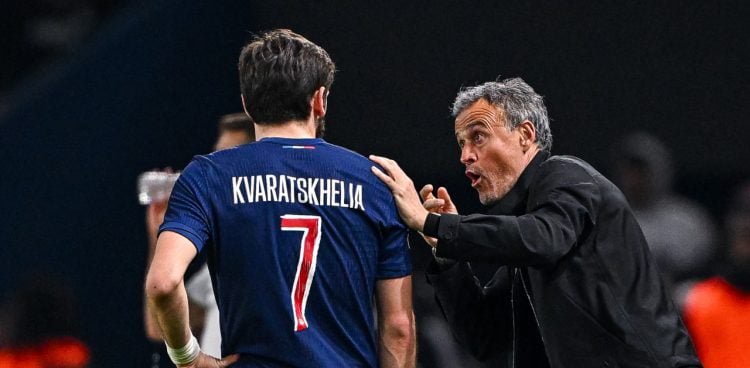 PSG: Bonne nouvelle pour Kvaratskhelia