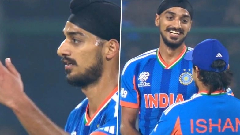 Arshdeep Singh Brings Out Cristiano Ronaldo's SIU Celebration After Pacer Claims 250th T20 Wicket During IND vs NAM T20 World Cup 2026 Match (Watch Video)
