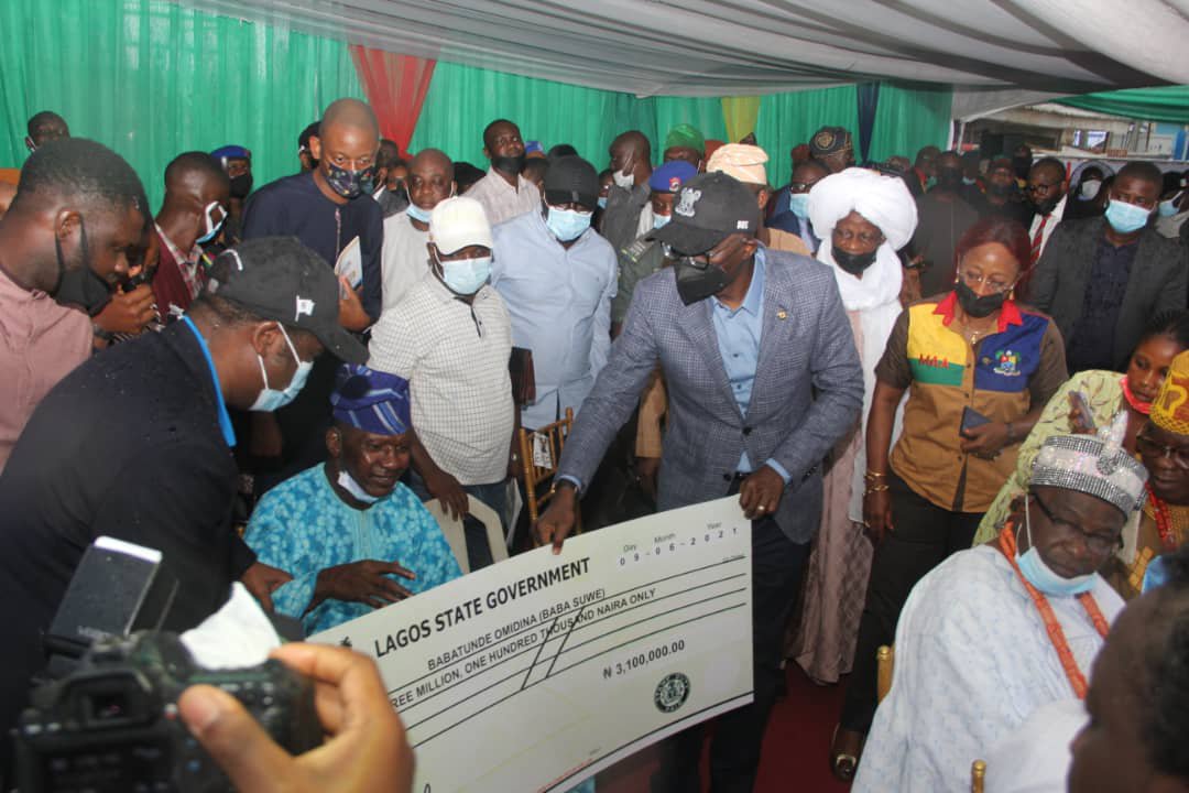 Baba Suwe, others get N500m compensation from Sanwo-Olu