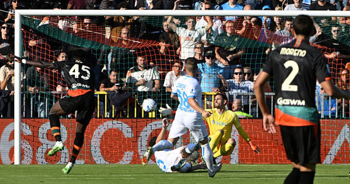 Akor Adams, Venezia Upset Napoli