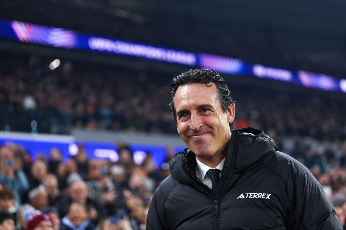 Aston Villa manager Unai Emery