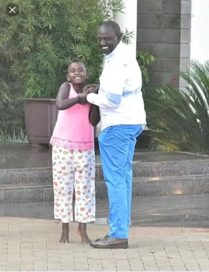 Meet Nadia Cherono, a Transformed Little Girl Who William Ruto Adopted in 2015