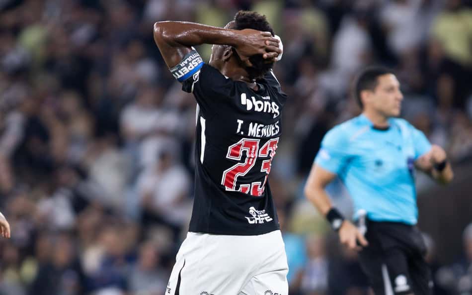 Thiago Mendes, do Vasco, na semifinal da Copa Sul-Americana contra o Boca Juniors, no Maracanã (Foto: Thiago Vasconcelos Dos Santos/Agif/Folhapress)