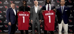 Marvin Harrison Jr. is a star in his own draft class as the Cardinals reload with 12 selections