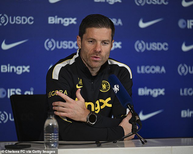 Xabi Alonso ordered his Chelsea players to keep calm and carry on by not spoiling their vastly-improved disciplinary record