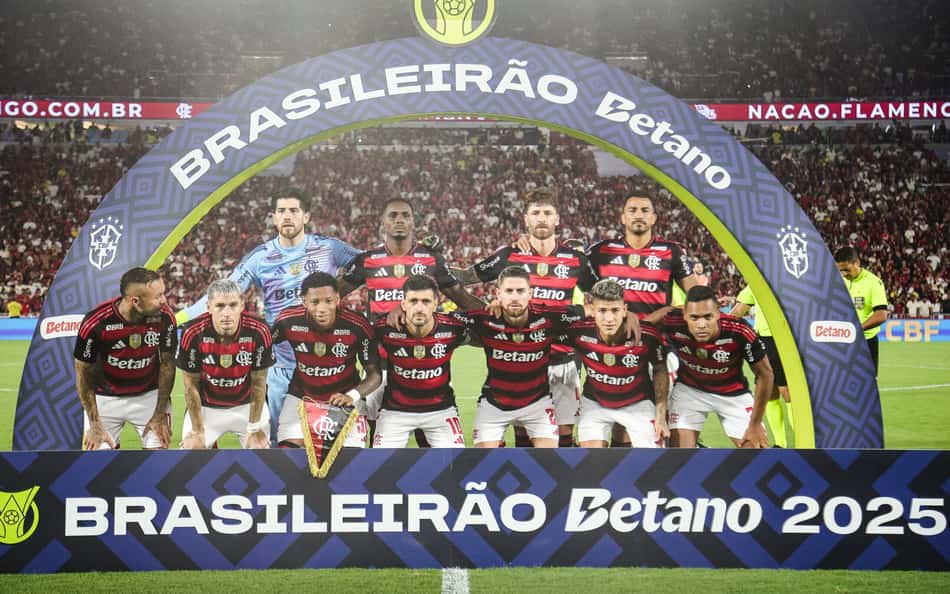 Time do Flamengo no Brasileirão (Foto: Divulgação/Flamengo)