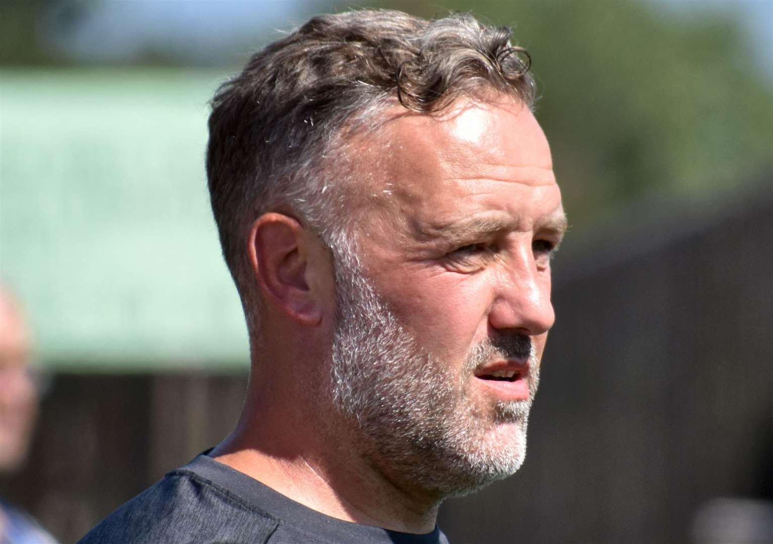 Folkestone manager Jay Saunders. Picture: Randolph File