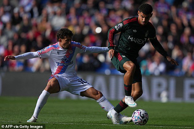 Nottingham Forest are sweating on the fitness of Morgan Gibbs-White ahead of Sunday's clash with Arsenal