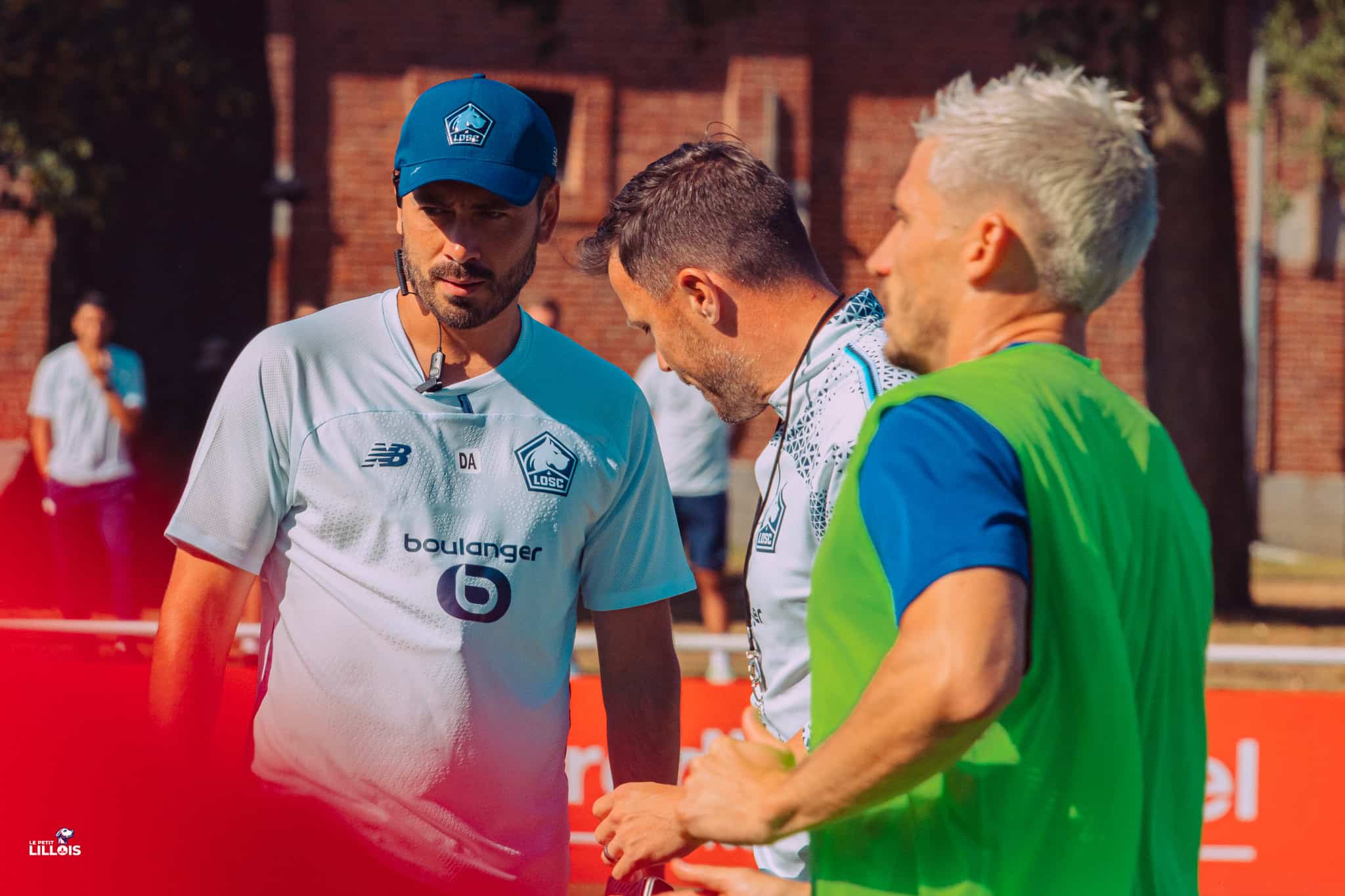 Davide Ancelotti, entraîneur du LOSC.