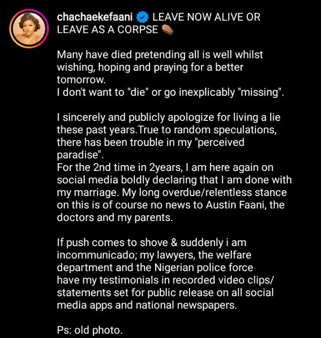 Check Nollywood Actresses Ended Their Marriages