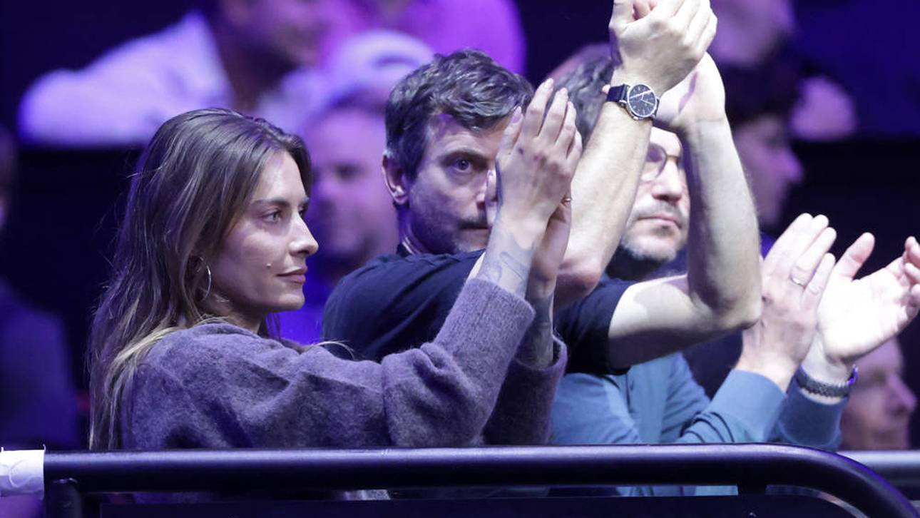 Sophia Thomalla ist in Wien als Unterstützung für Alexander Zverev dabei