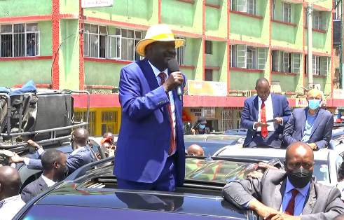 Raila Odinga meets Nakuru Governor Lee Kinyanjui amid talk of 2022 ticket
