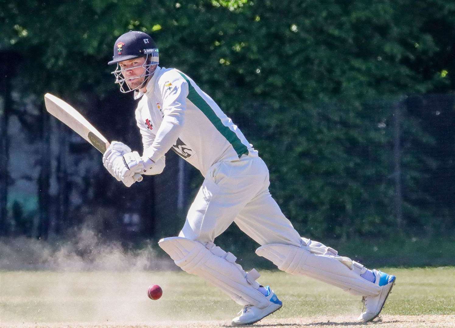 Ed Taylor - his 67 for Lordswood proved in vain at Hayes. Picture: Allens Photography