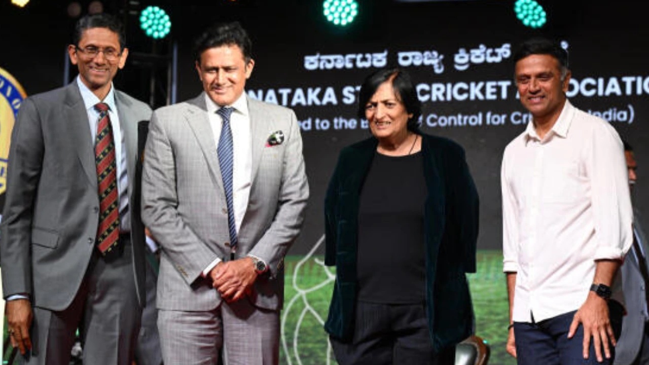 Rahul Dravid and Anil Kumble