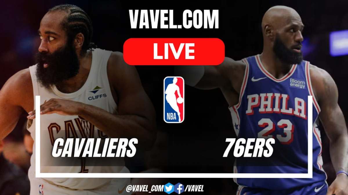 Points and Highlights for Cleveland Cavaliers 106-114 Philadelphia 76ers in NBA Game