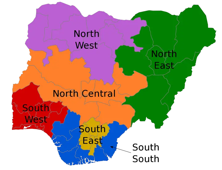 Geopolitical zones of Nigeria - Wikipedia