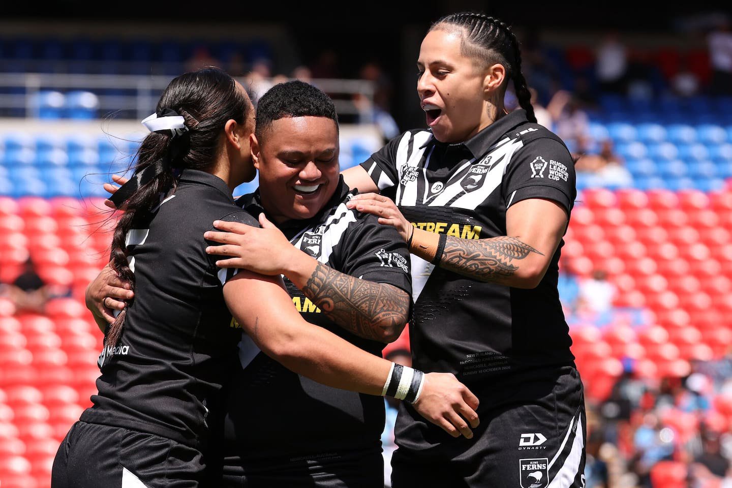 New Zealand scored early, but Fiji kept them under pressure for much of the contest. Photo / Getty Images