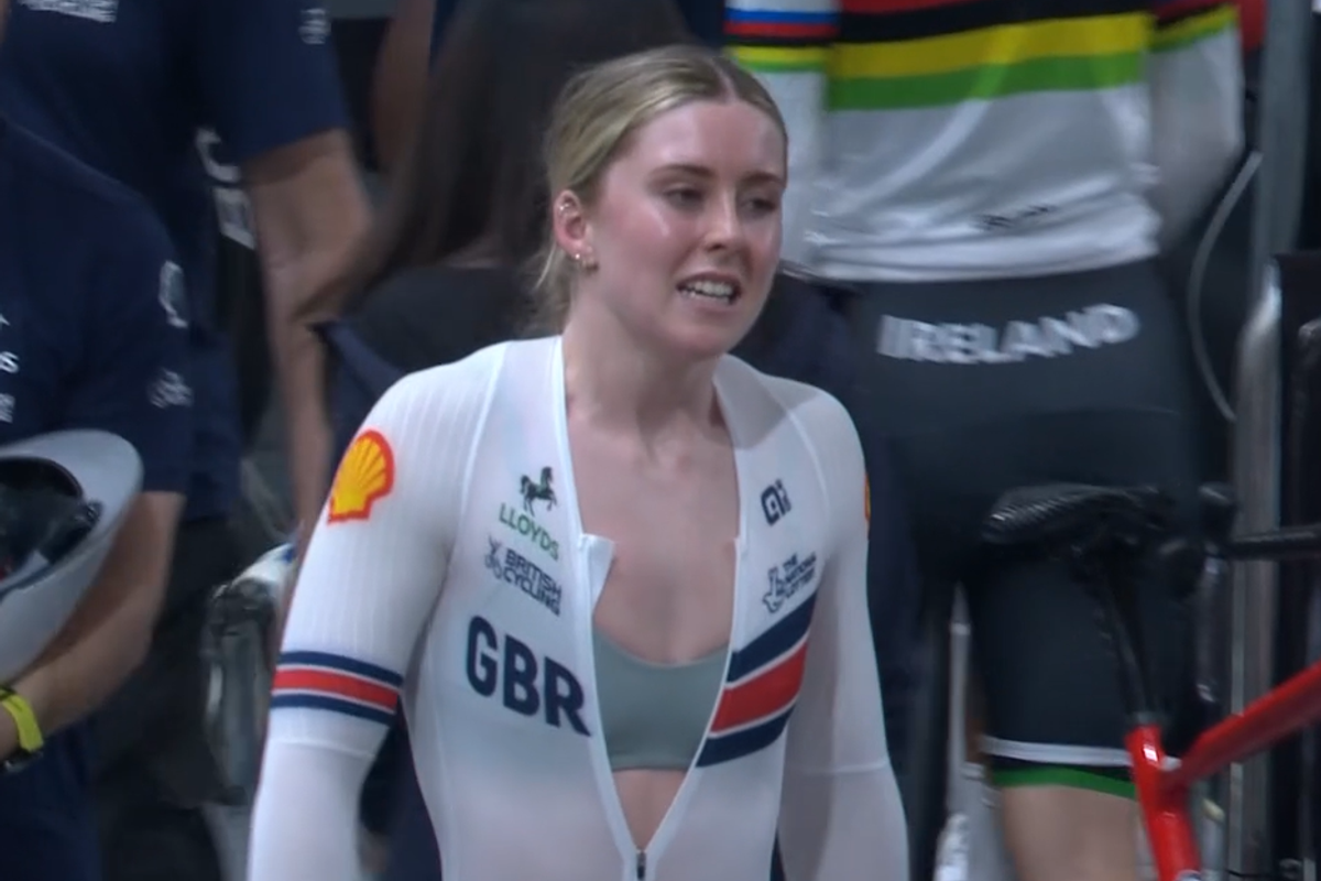 Emma Finucane gave it everything in the final