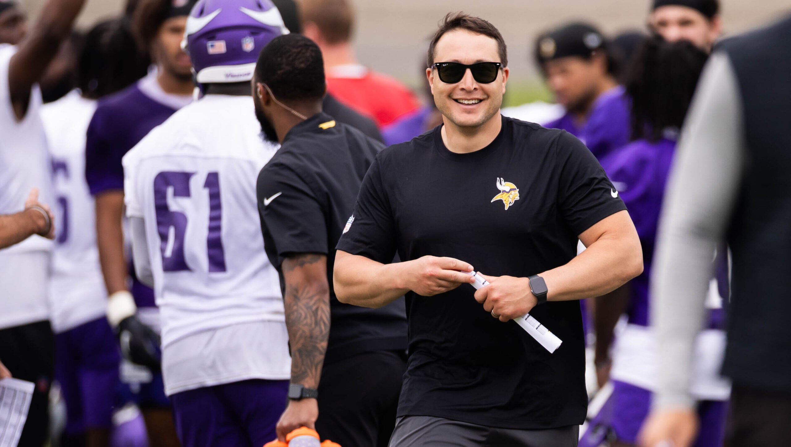 New Vikings GM Grinding the Phones in Search of Trade