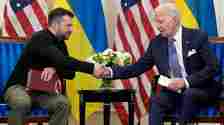 Shugaban Amirka, Joe Biden da takwaransa na Ukraine, Volodmyr Zelensky