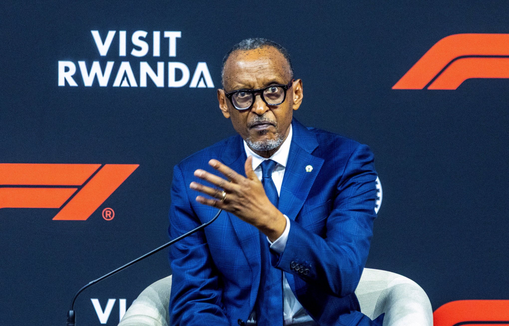 Rwanda president Paul Kagame announced the 10-year deal with F1 last week in Kigali