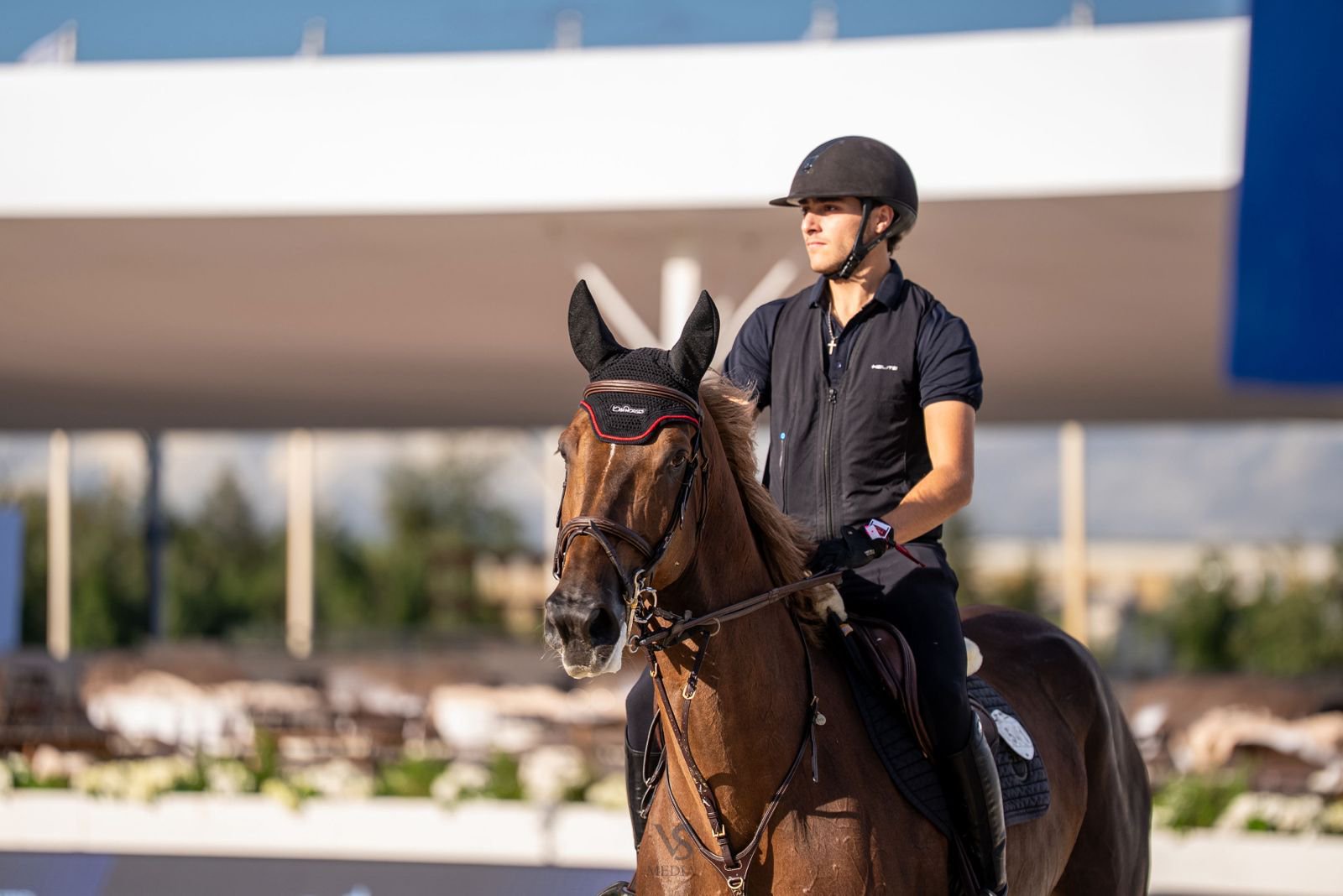 Lopez De La Osa Franco at the Longines Global Champions Tour of Rome. (Supplied)
