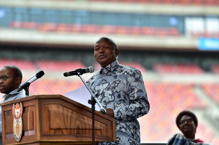 SA deputy president David Mabuza delivered a World Aids Day address on Wednesday.