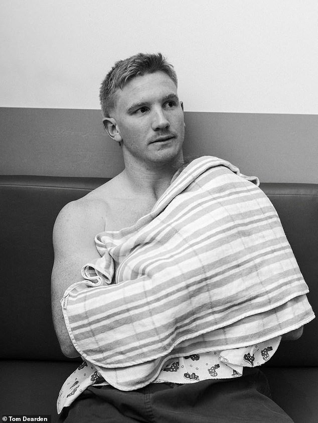 The couple’s daughter arrived on October 23, during Dearden’s Rugby League World Cup campaign