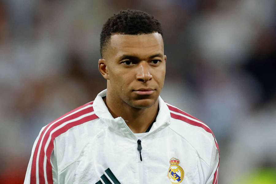 Real Madrid striker Kylian Mbappe.