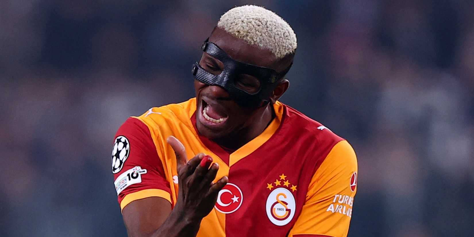 Victor Osimhen in action for Galatasaray