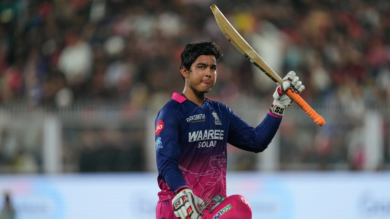 Vaibhav Sooryavanshi had a rare day off. Photo: AP