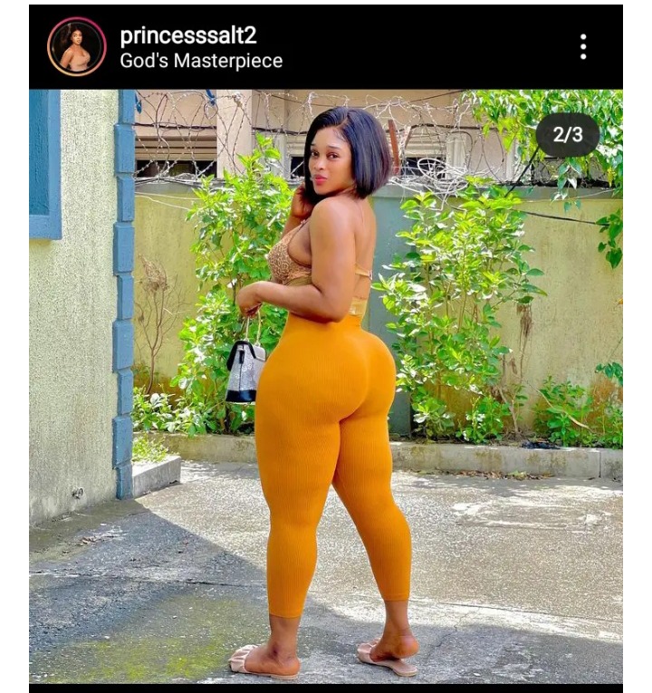 Reactions As Curvy Nollywood Actress, Princess Salt, Looks Attractive As She Shares New Photos