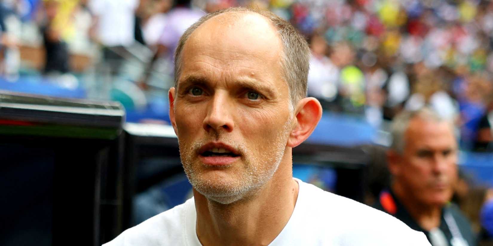 England manager Thomas Tuchel looks on at the World Cup