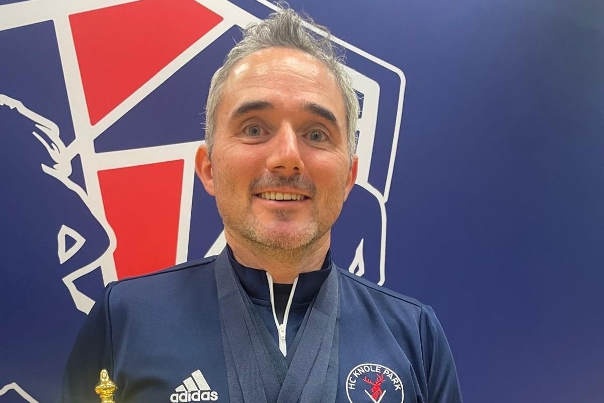 Duncan Parnis with one of his cups