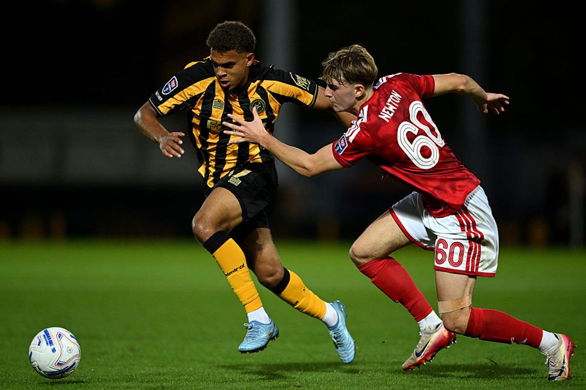 Coventry City winger Raphael Borges Rodrigues in action for Burton Albion against Nottingham Forest U21s