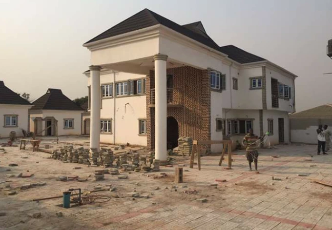 Man of the Moment; See Photos Of Sunday Igboho's Wives, Children and Multi-million Naira Estate In Ibadan