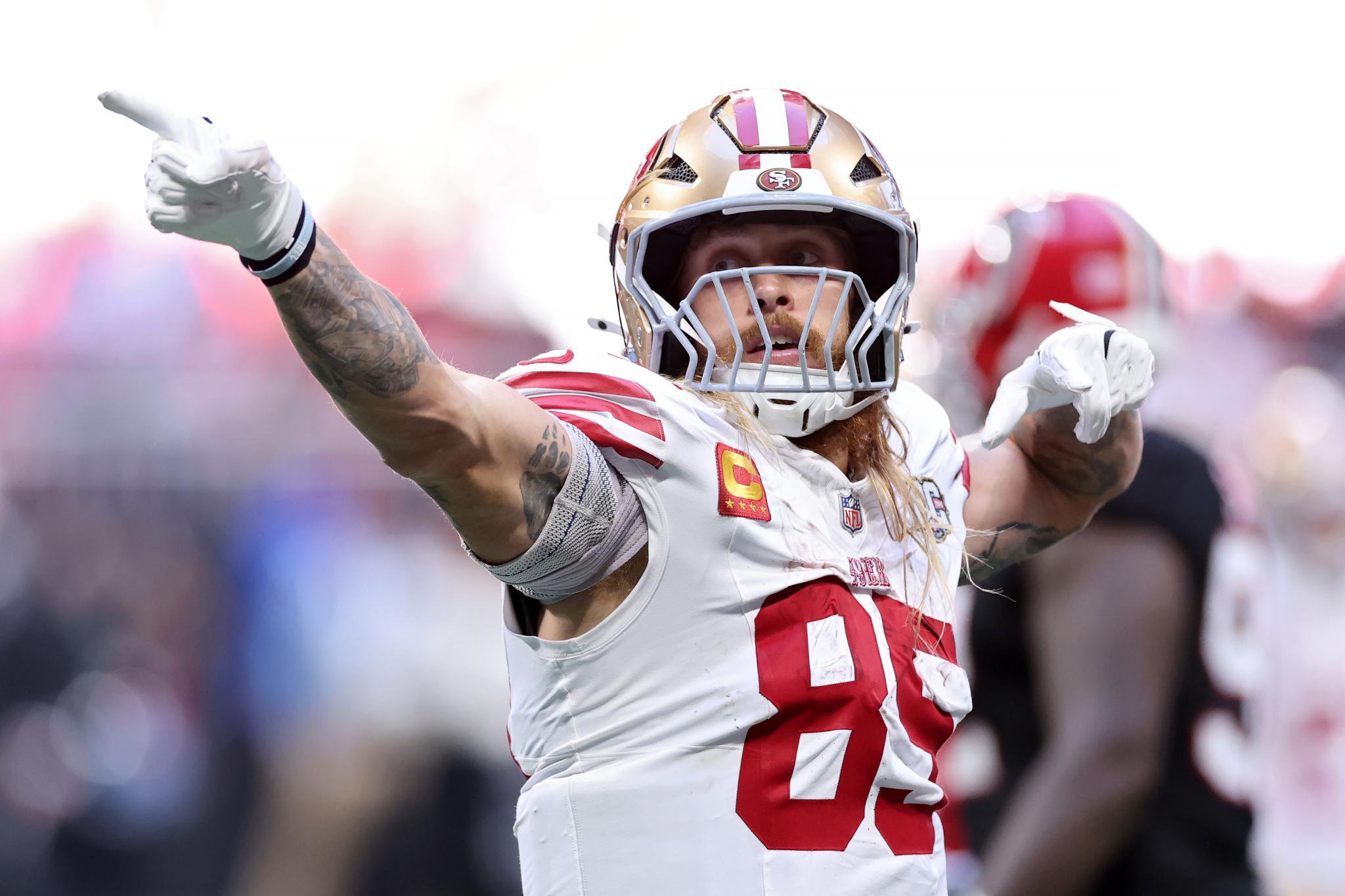 49ers tight end George Kittle