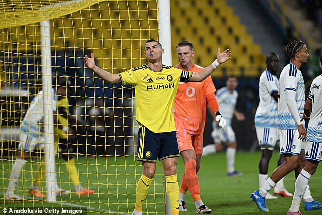 Cristiano Ronaldo endured a night to forget as Al-Nassr held on for a 1-0 victory over Neom