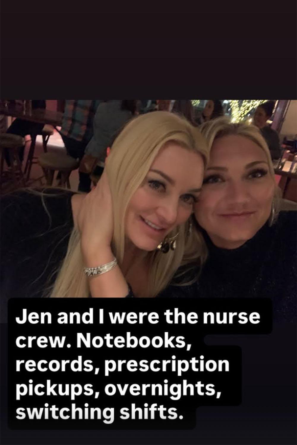 Jennifer McDaniel (left) and Brooke Hogan (right). 
