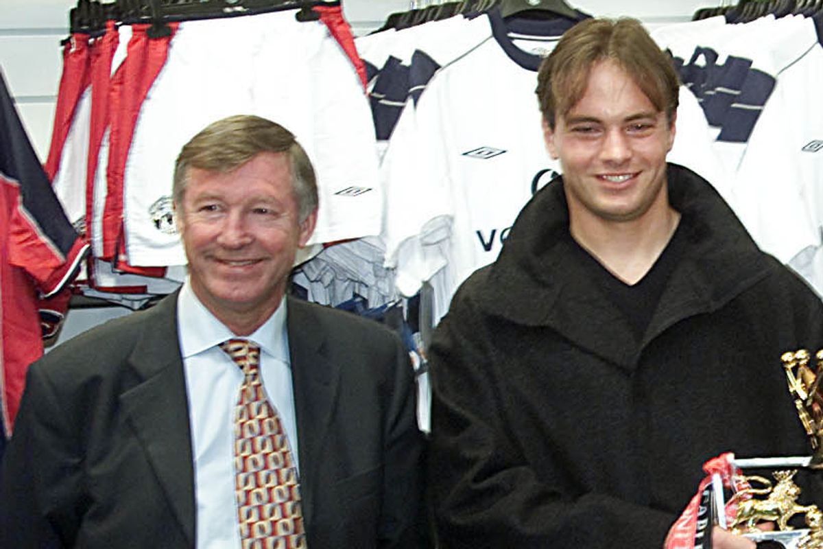 Sir Alex Ferguson and Mark Bosnich