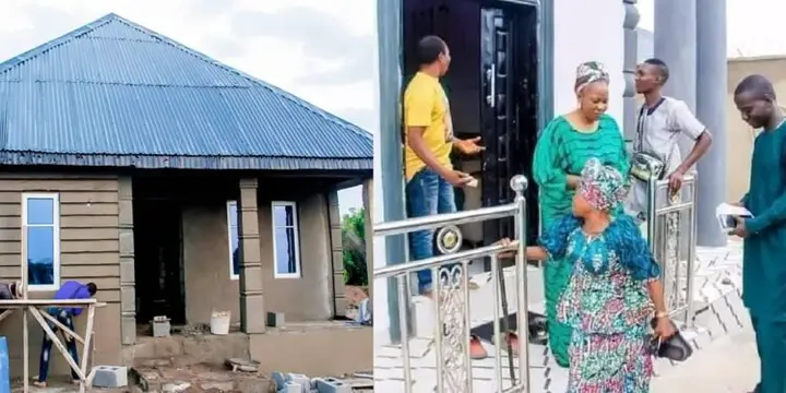 Popular Nollywood actress Margaret Bandele Olayinka, better known as Iya Gbonkan, has flaunted her recently finished home a few days after receiving a brand-new automobile as a present.
