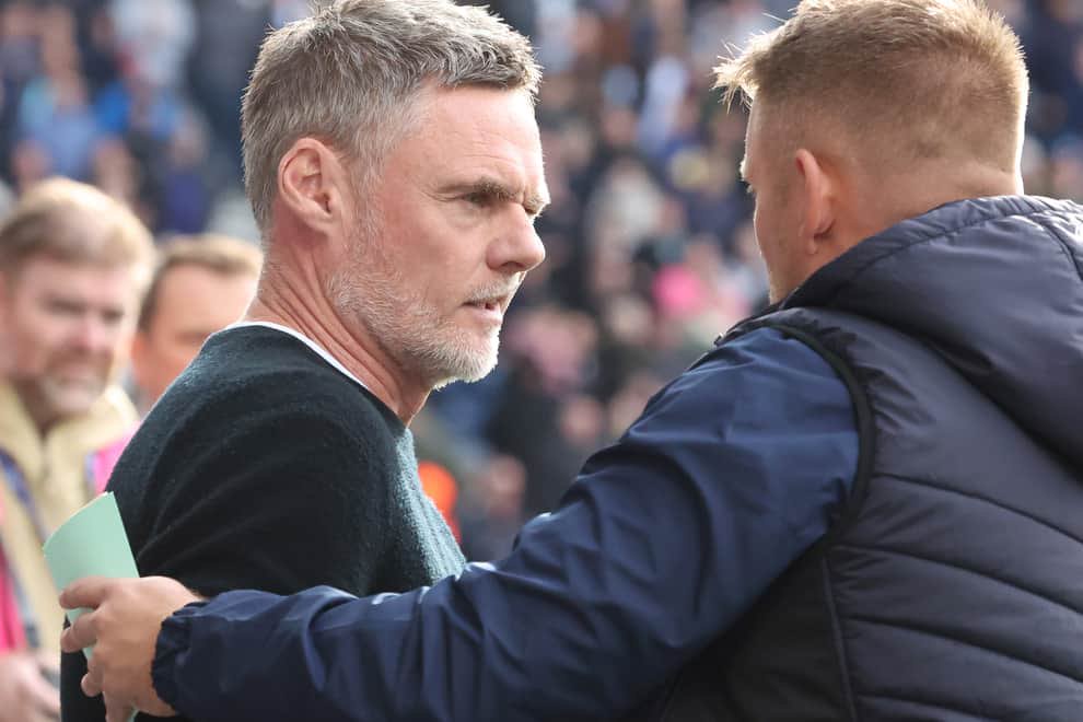 Preston North End manager Graham Alexander  