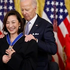 Biden awards Medal of Freedom to Olympic swimmer Katie Ledecky, Al Gore, 17 others