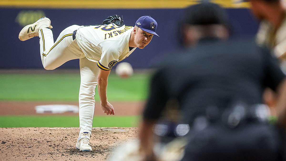 Milwaukee Brewers hard-throwing righty and presumptive NL Cy Young winner Jacob Misiorowski got his first postseason start in Game 1 of the NLDS against the San Diego Padres.