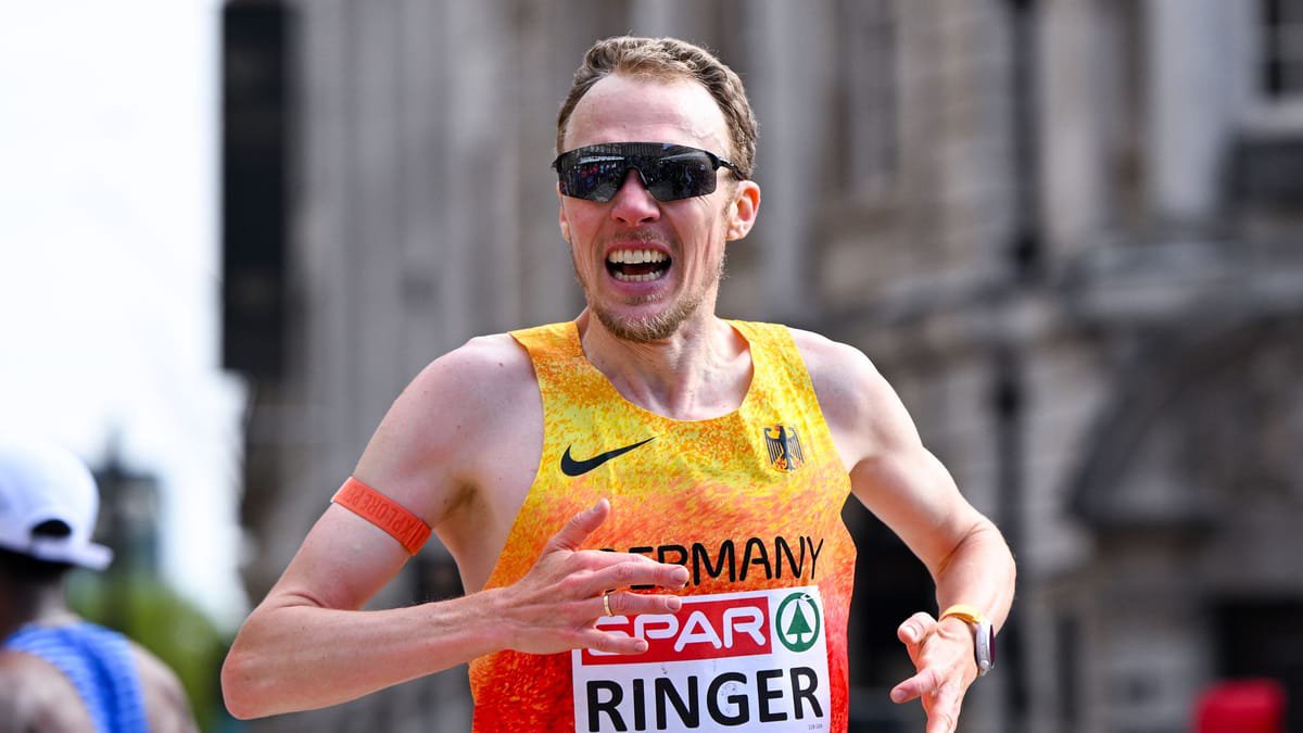 Richard Ringer runs the Frankfurt Marathon for late daughter