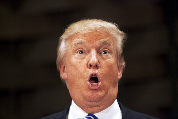 U.S. Republican presidential candidate Donald Trump addresses the crowd at the South Carolina African American Chamber of Commerce in North Charleston, South Carolina, Wednesday. He slammed Boeing Co. over its plan to open a plant in China, saying it will cost American jobs. | REUTERS